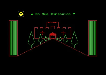Laberinto Sultan (S) (1989) (Version Basic 1.1) screen shot game playing
